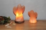 Angel-shaped Himalayan salt lamp